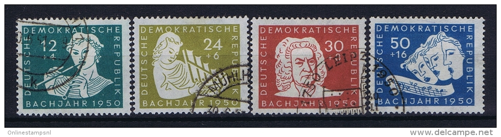 DDR Mi Nr 256 - 259 Used  1950 - Gebraucht