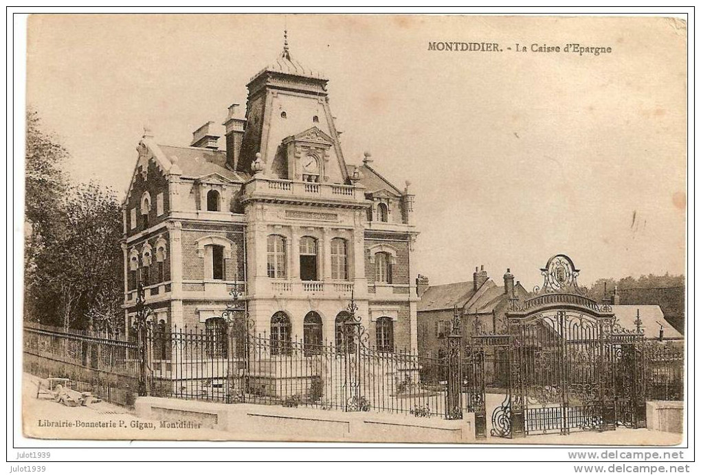 MONTDIDIER ..-- 80 . SOMME ..-- La Caisse D´ Epargne . - Montdidier