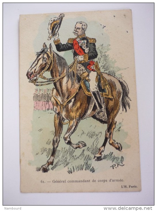 Général Commandant De Corps D'armée - Régiments