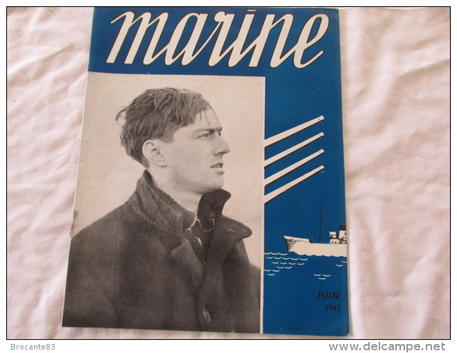 MARINE JOURNAL DE LA MARINE LIBRE BELGE DE JUIN 1943 EDITE A LONDRE - French