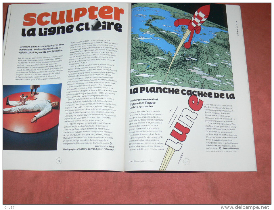 TINTIN REPORTER DU SIECLE /  TELERAMA  HORS SERIE  / L AVENTURE CONTINUE