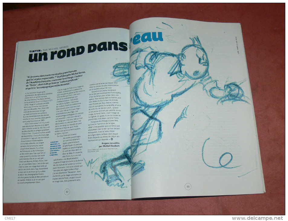 TINTIN REPORTER DU SIECLE /  TELERAMA  HORS SERIE  / L AVENTURE CONTINUE