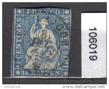 Zst 23 Mi 14 Gestempelt - Used Stamps