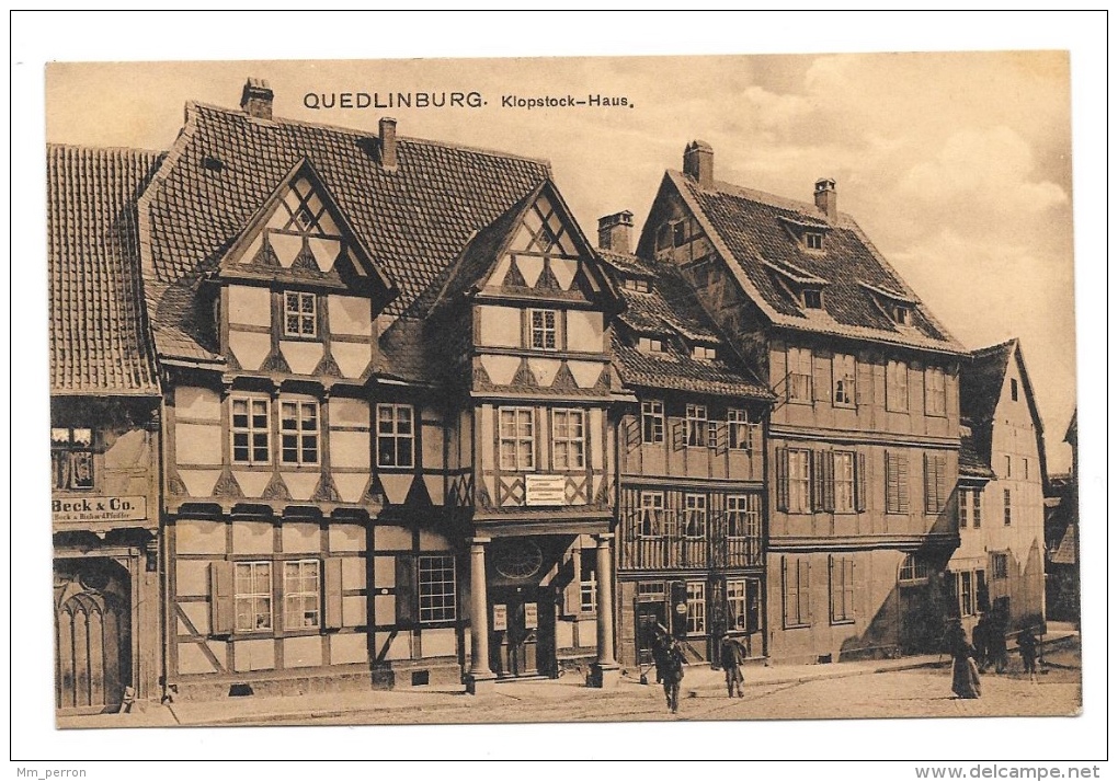 (5313-00) Quedlinburg - Klopstock Haus - Quedlinburg