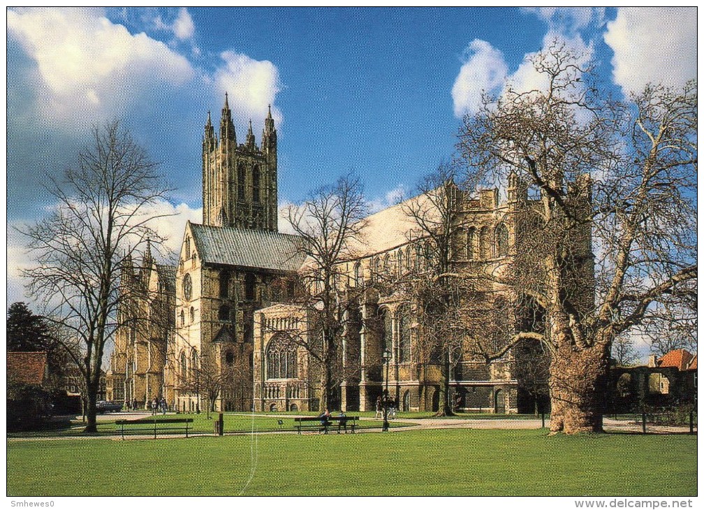 Postcard - Canterbury Cathedral, Kent. C-18314 - Canterbury