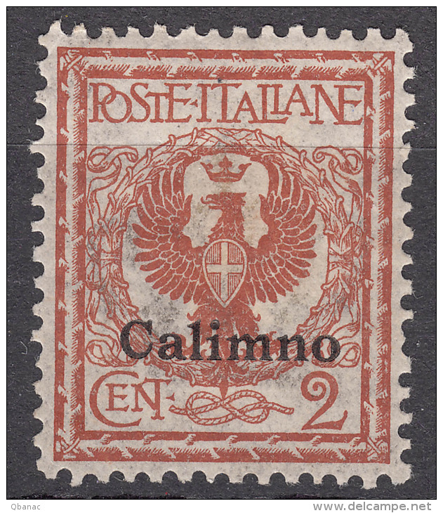 Italy Colonies Aegean Islands Calimno (Calino) 1912 Mi#3 I Mint Hinged - Aegean (Calino)