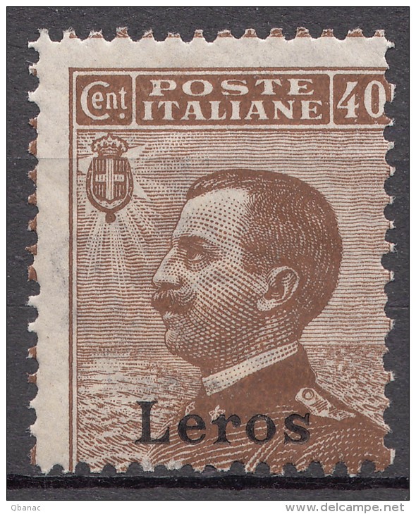 Italy Colonies Aegean Islands Leros (Lero) 1912 Mi#8 V Mint Never Hinged - Ägäis (Lero)