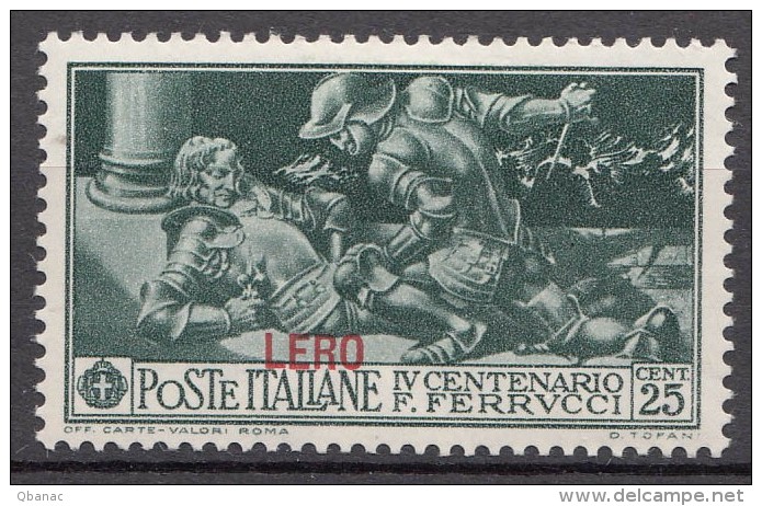 Italy Colonies Aegean Islands Leros (Lero) 1930 Mi#27 V Mint Hinged - Ägäis (Lero)