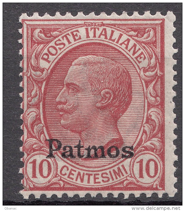 Italy Colonies Aegean Islands Patmos (Patmo) 1912 Mi#5 VIII Mint Never Hinged - Ägäis (Patmo)