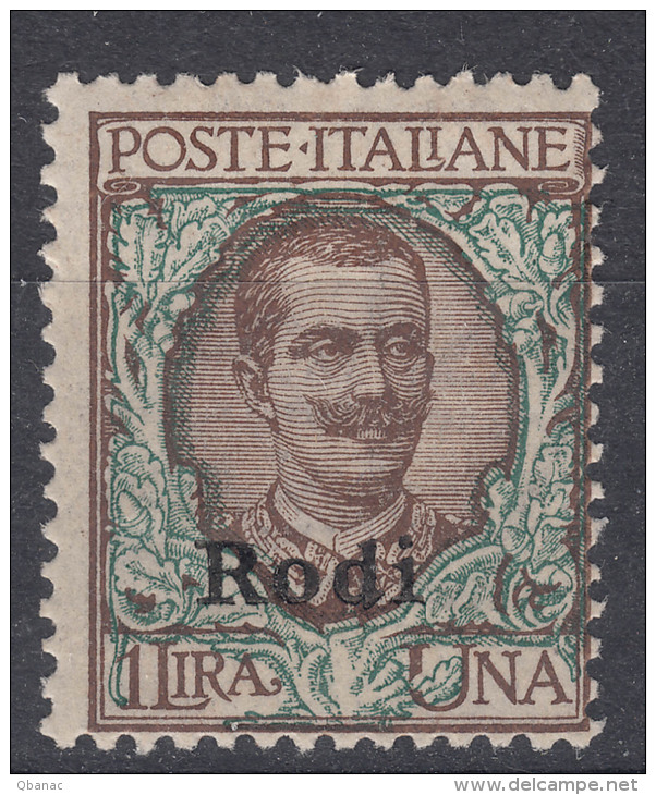 Italy Colonies Aegean Islands Rhodes (Rodi) 1922 Mi#15 Mint Never Hinged - Egeo (Rodi)