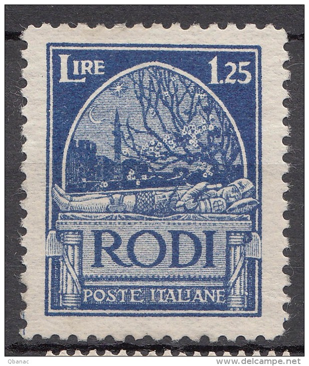 Italy Colonies Aegean Islands Egeo Rhodes (Rodi) 1929 Mi#23 Mint Never Hinged - Ägäis