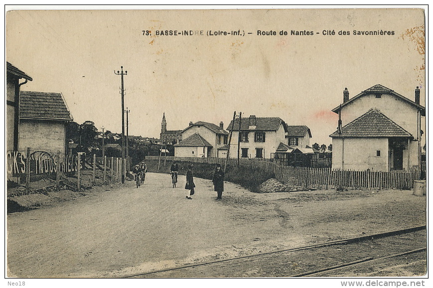 Basse Indre Rte Nantes Cité Savonnières  Guerre 1939 Type  Censure Le Verdon Gironde Vers Montreal Canada Censor - Basse-Indre