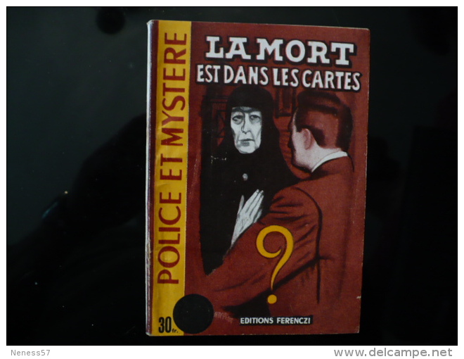 Collection "police Et Mystère " N°97" La Mort Est Dans Les Cartes" R Et R.Borel-Rosny - Ferenczi