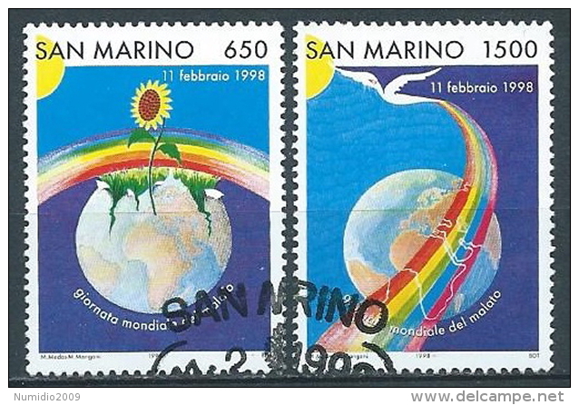 1998 SAN MARINO USATO GIORNATA DEL MALATO - VA26 - Gebraucht