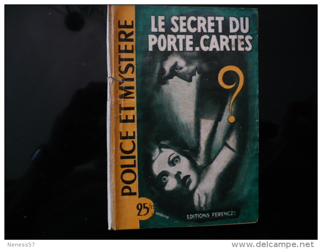 Collection "police Et Mystère " N°32 " Le Secret Du Porte Cartes" C.Ascain - Ferenczi
