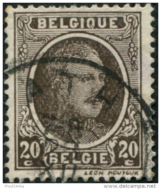 COB  196 - V 1 (o) C&oelig;ur Blanc à Gauche Du 20c De Droite (p1-2-3-4-,t80) - 1901-1930