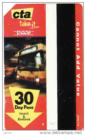 Bus Card Transit Chicago, 30 Day Pass CTA - Moteurs