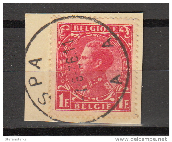 Belgie - Belgique Ocb Nr:  403 SPA   ( Zie  Scan) - 1934-1935 Leopold III