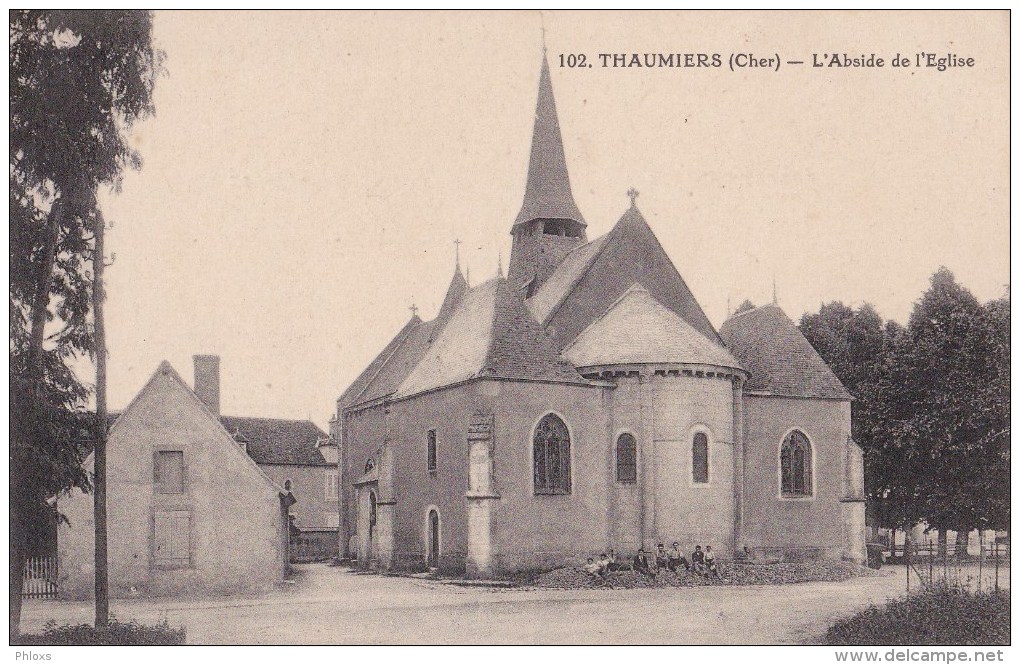 THAUMIERS/18/L'abside De L'église/ Réf:C3134 - Thaumiers