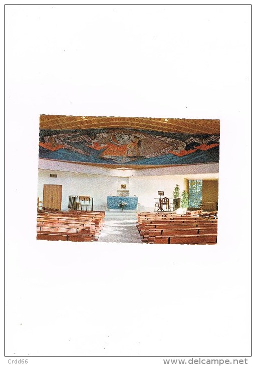 Cpsm Le Plessis Bouchard L'eglise St Francois De Sales L'interieur - Le Plessis Bouchard