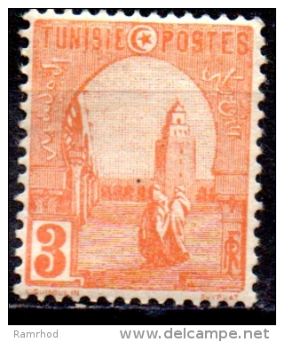 TUNISIA 1906 Mosque At Kairouan  -  3c  - Red  MH - Nuovi