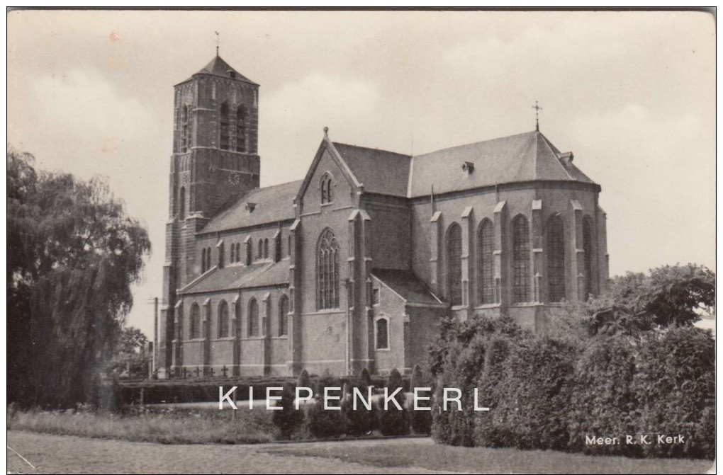 MEER BIJ HOOGSTRATEN ZUNDERT / R.K. KERK / ECHTE FOTO - Hoogstraten