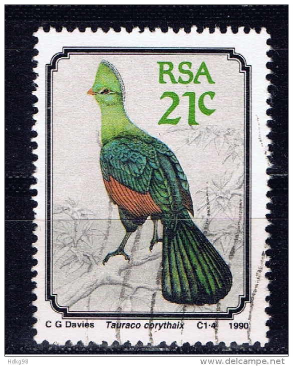 RSA+ Südafrika 1990 Mi 800 Federhelmturako - Used Stamps