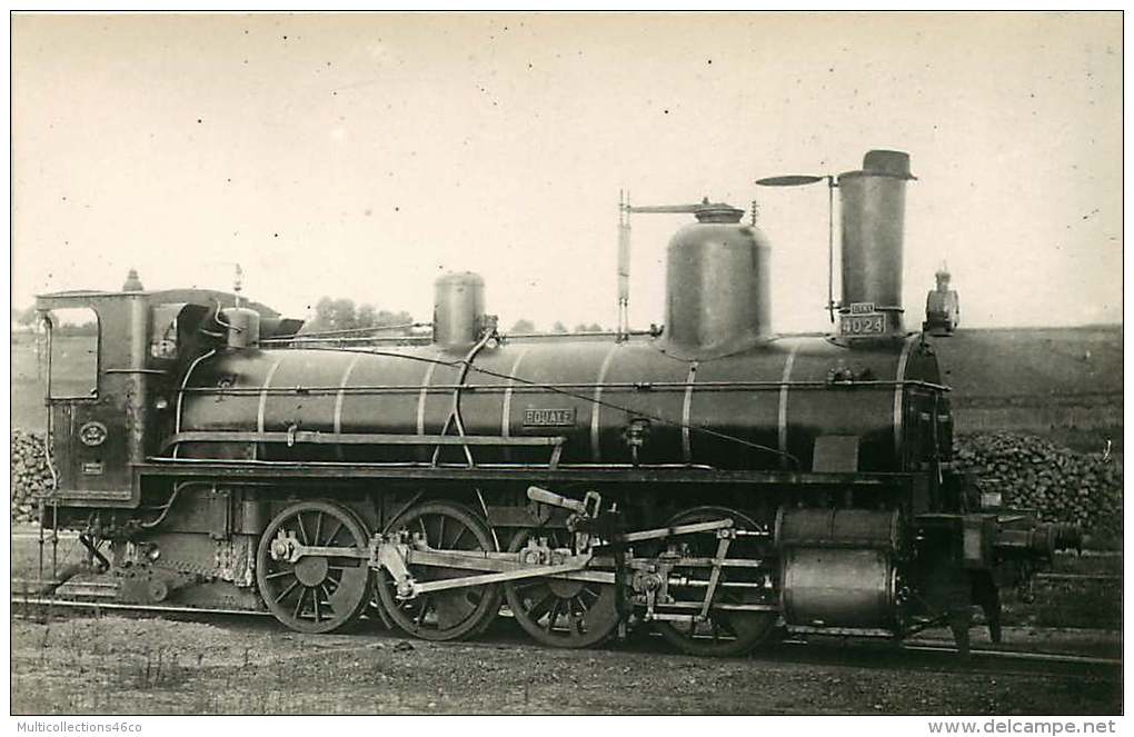 PHOTO - 250715 - 44 BOUAYE ETAT 4024 - Locomotive Gare Chemin De Fer - Bouaye