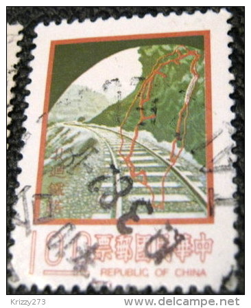 Taiwan 1976 Major Construction Projects $1.00 - Used - Usados