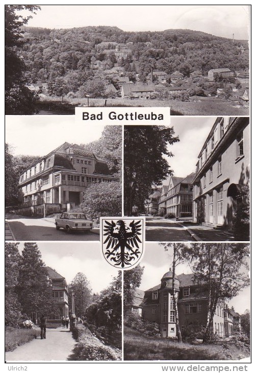 AK Bad Gottleuba - Klinik-Sanatorium - Mehrbildkarte - 1986 (16991) - Bad Gottleuba-Berggiesshuebel