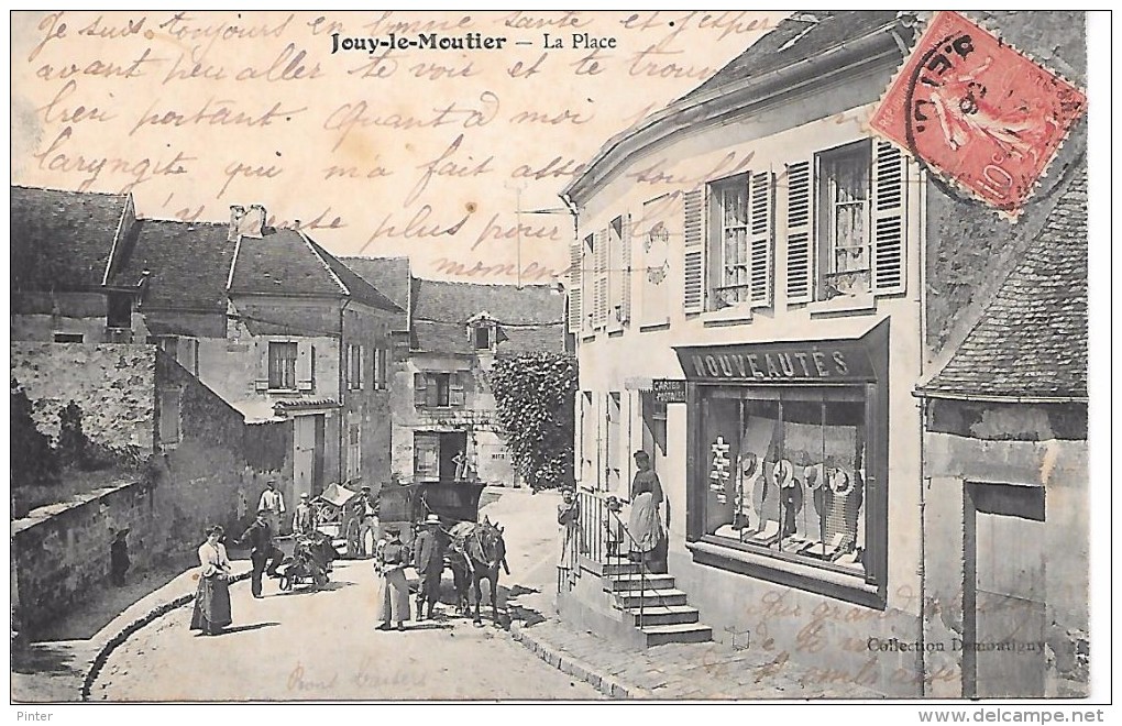 JOUY LE MOUTIER - La Place - Jouy Le Moutier