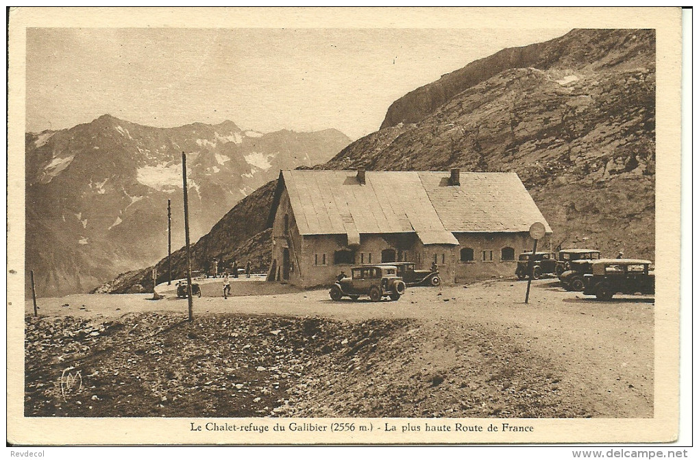 Le Chalet-Rouge Du Galibier.....                         -- Martinotto Frères 129 - Autres & Non Classés