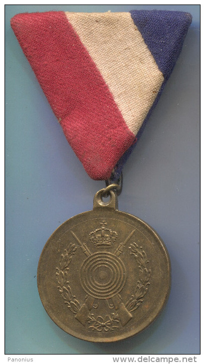 Kingdom Of Yugoslavia - Army  Soldier, Archery, Old Medal, Original - Autres & Non Classés