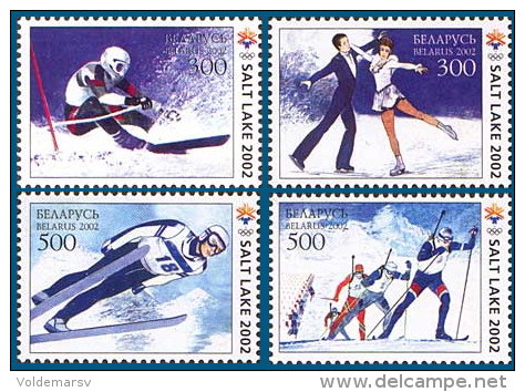 Belarus 2002 Mih. 439/42 Olympic Winter Games In Salt Lake City MNH ** - Belarus