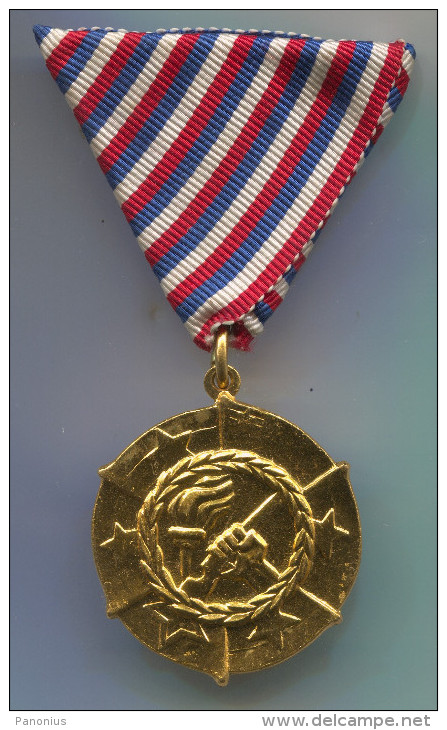 YUGOSLAVIA Communism - JNA People Army Medal, Original - Otros & Sin Clasificación