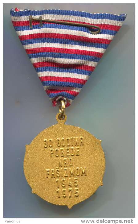 YUGOSLAVIA Communism - JNA People Army Medal, Original - Otros & Sin Clasificación