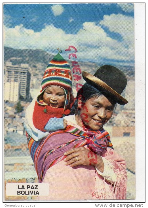 AMERIQUE - BOLIVIE - CHOLITA Y NINO DEL ALTIPLANO BOLIVIANO - Bolivie