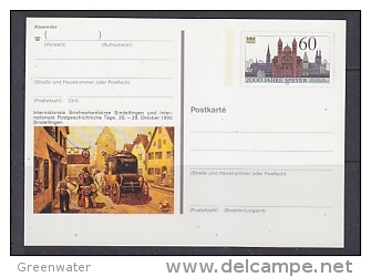 Germany 1990 Sindelfingen Postal Stationery Unused (23307E) - Bildpostkarten - Ungebraucht