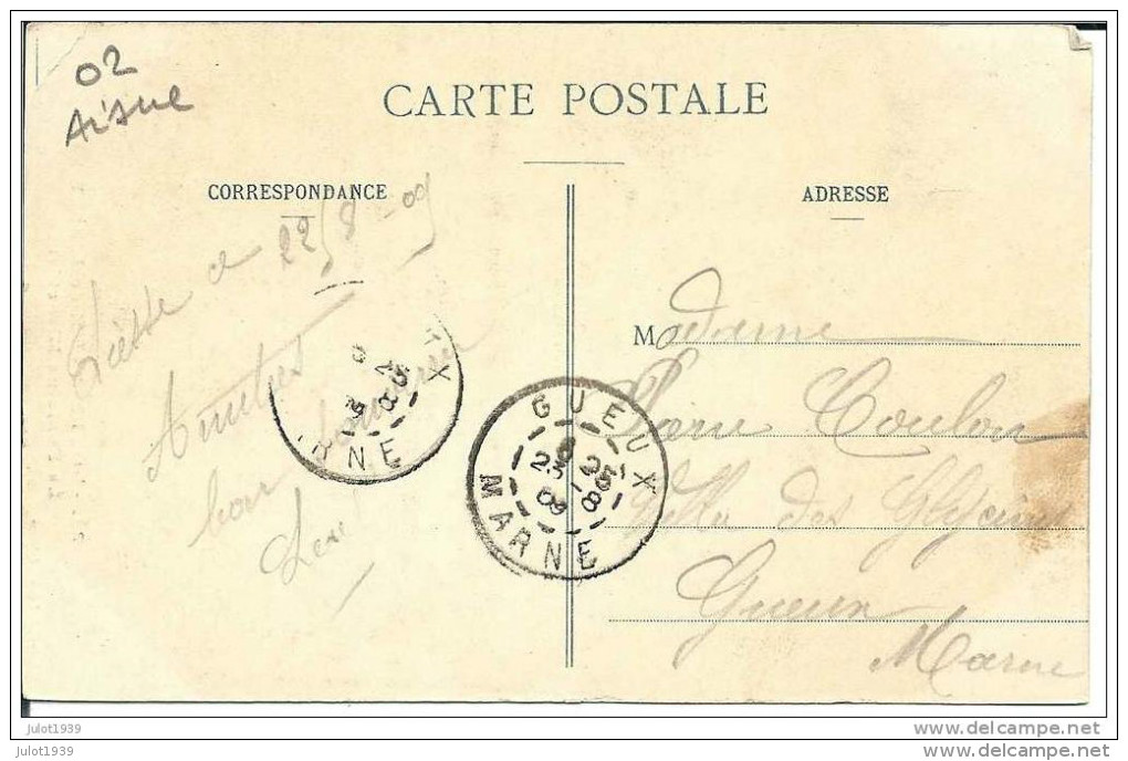 NOTRE - DAME - DE - LIESSE ..-- 02 . AISNE ..-- Fontaine . 1909 Vers GUEUX ( Mme Pierre COULON ) .  Voir Verso . - Other & Unclassified