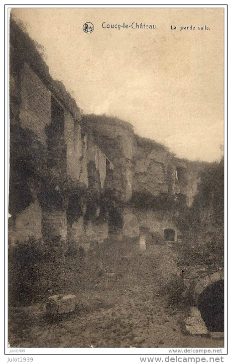 COUCY - LE - CHATEAU ..-- 02 . Aisne ..-- La Grande Salle . - Altri & Non Classificati