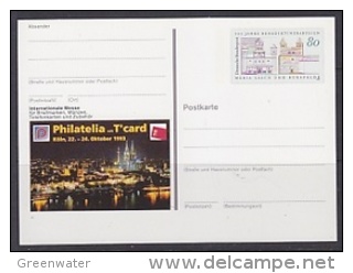 Germany 1993 Philatelia Köln  Postal Stationery Unused (23309A) - Geïllustreerde Postkaarten - Ongebruikt