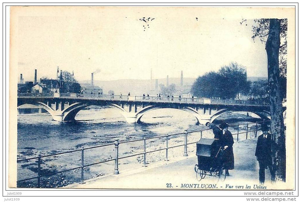 MONTLUCON ..-- 03 . ALLIER ..-- Vue Vers Les Usines . - Montlucon