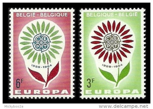 BELGIUM 1964 EUROPA FLOWER OMNIBUS SET MNH - Other & Unclassified