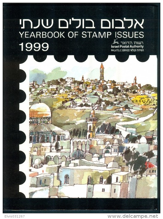 Israel Yearbook - 1999, All Stamps & Blocks Included - MNH - *** - Full Tab - Colecciones & Series