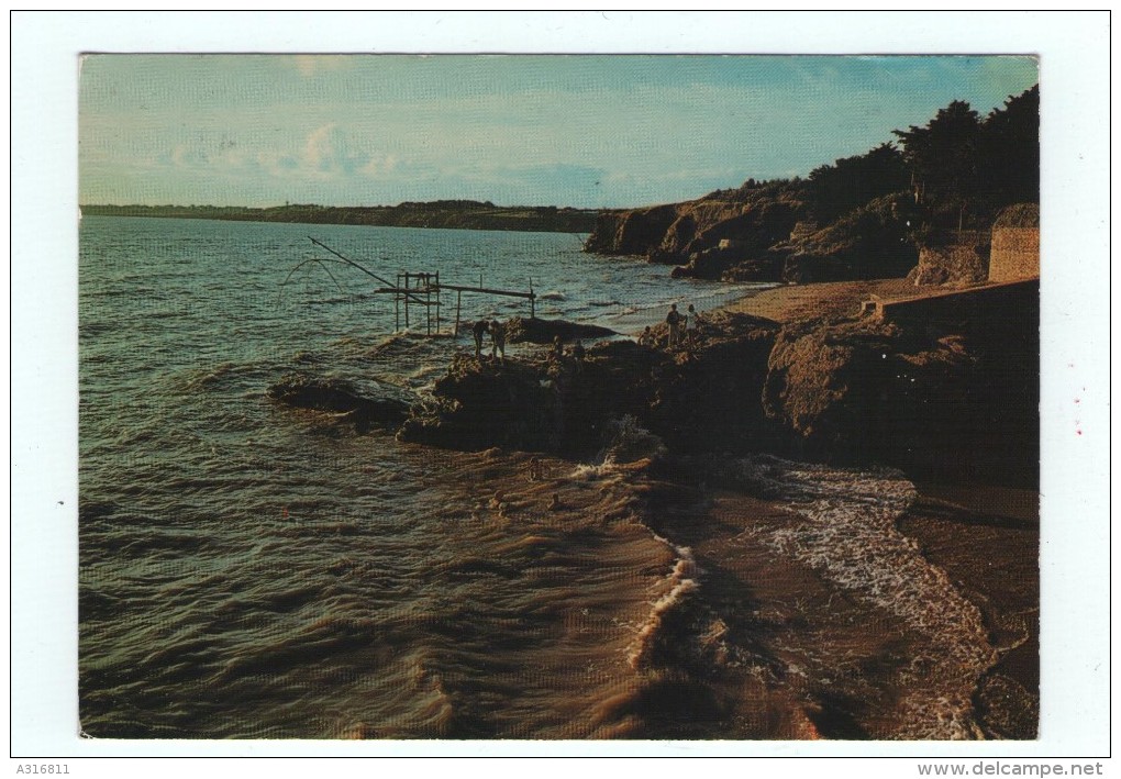 CPM/  LA BERNERIE EN RETZ La Jetée De La Rinais - La Bernerie-en-Retz