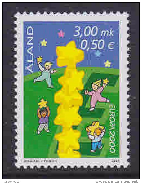 Europa Cept 2000 Aland 1v ** Mnh (23341B) - 2000