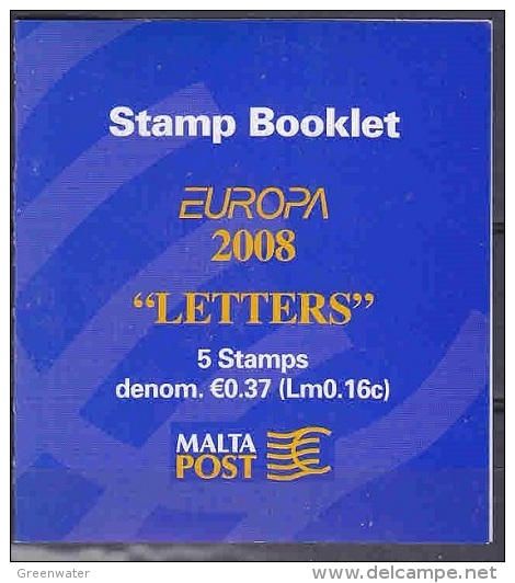 Europa Cept 2008 Malta Booklet ** Mnh (23346) - 2008