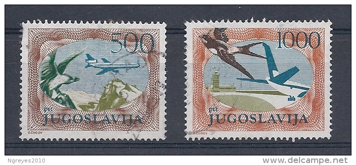 150021099  YUGOSLAVIA  YVERT  AEREO  Nº  59/60 - Airmail