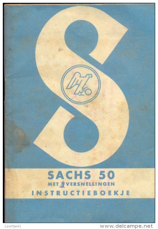 Instructieboekje - Motor Bromfiets Sachs 50 - Fichtel & Sachs Ag Schweinfurt - Autres & Non Classés