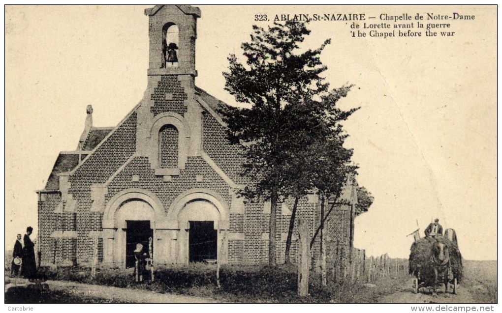 62 - ABLAIN-SAINT-NAZAIRE - Chapelle De Notre-Dame De Lorette Avant La Guerre - Autres & Non Classés